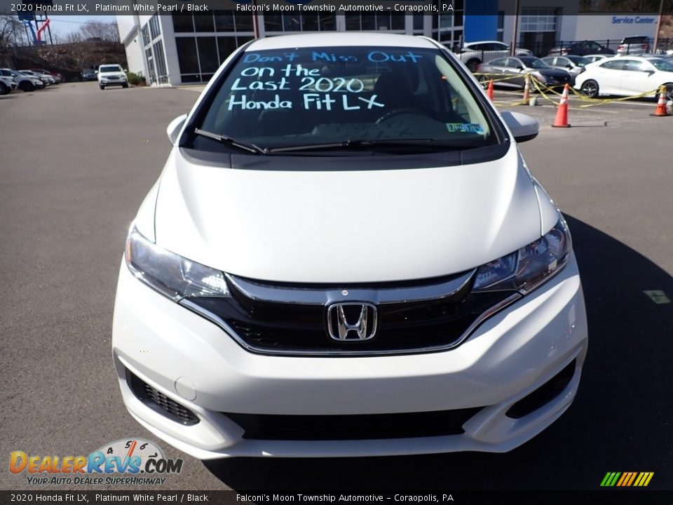 2020 Honda Fit LX Platinum White Pearl / Black Photo #7