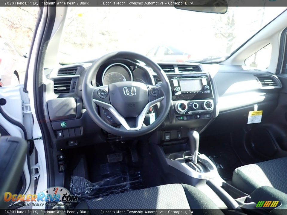 2020 Honda Fit LX Platinum White Pearl / Black Photo #11