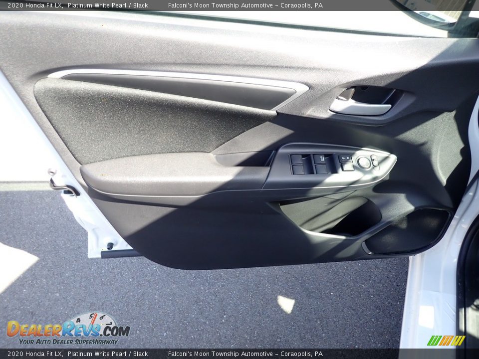 2020 Honda Fit LX Platinum White Pearl / Black Photo #12
