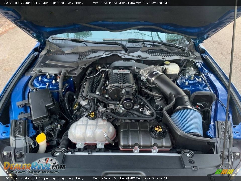 2017 Ford Mustang GT Coupe Lightning Blue / Ebony Photo #12