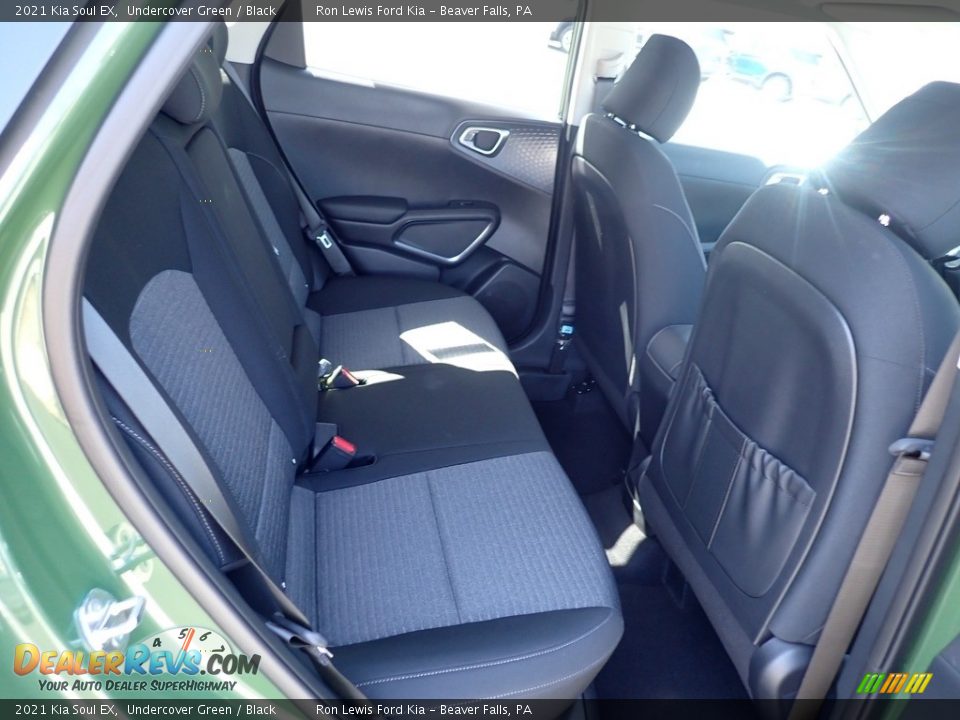 2021 Kia Soul EX Undercover Green / Black Photo #10