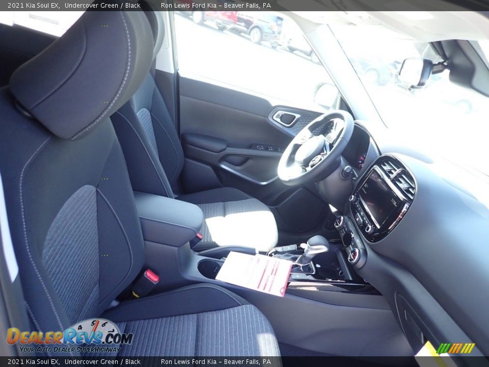 2021 Kia Soul EX Undercover Green / Black Photo #11