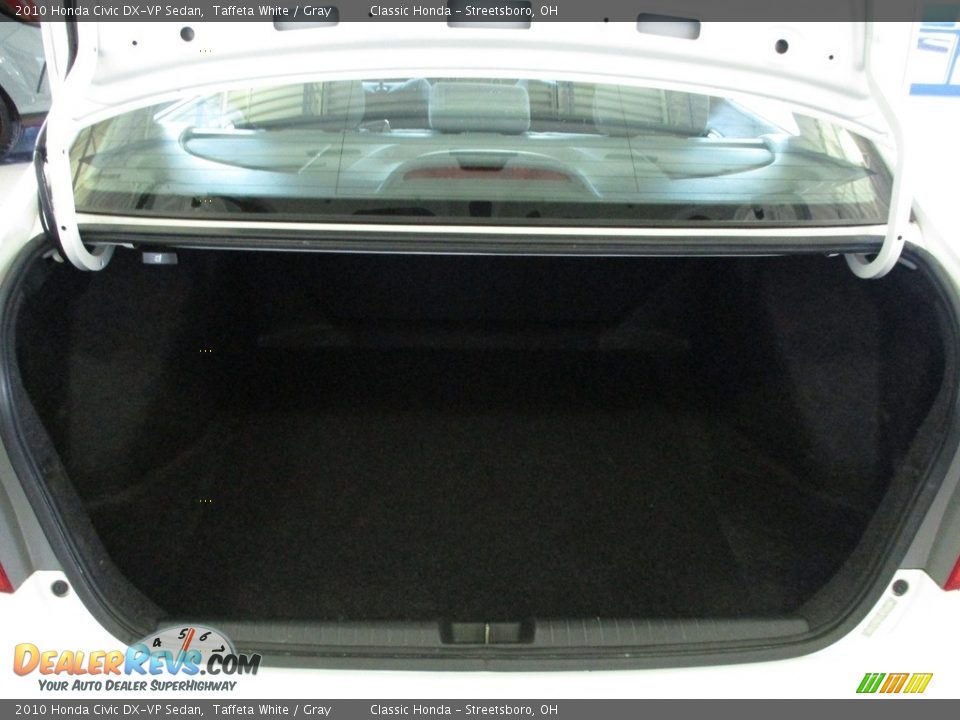 2010 Honda Civic DX-VP Sedan Taffeta White / Gray Photo #14