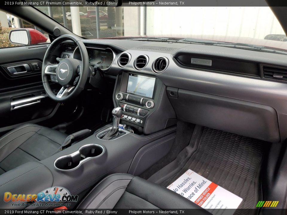 2019 Ford Mustang GT Premium Convertible Ruby Red / Ebony Photo #30