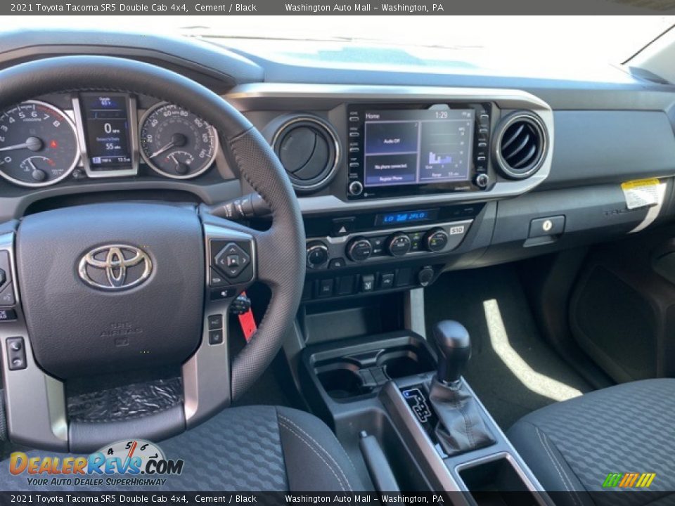 Dashboard of 2021 Toyota Tacoma SR5 Double Cab 4x4 Photo #3
