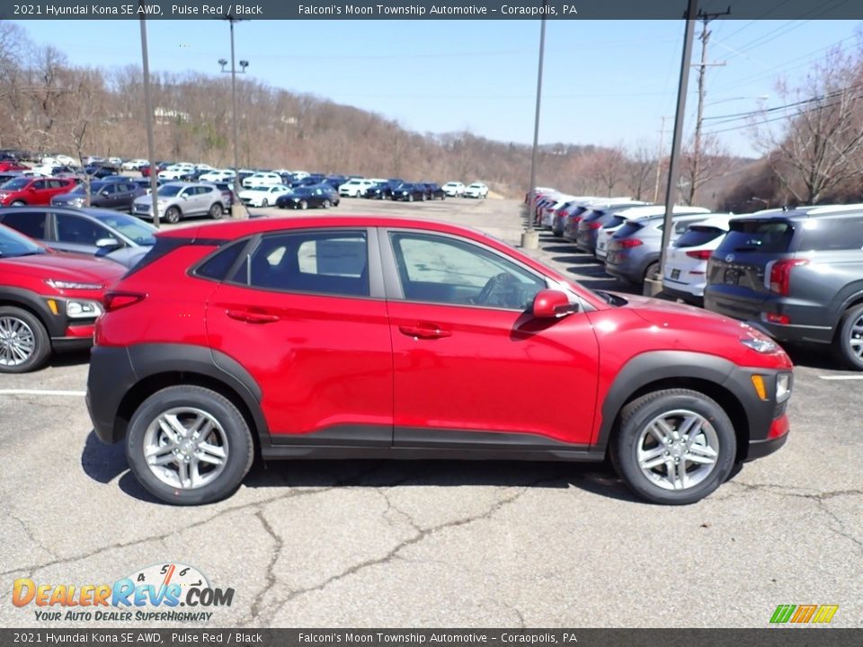 2021 Hyundai Kona SE AWD Pulse Red / Black Photo #1