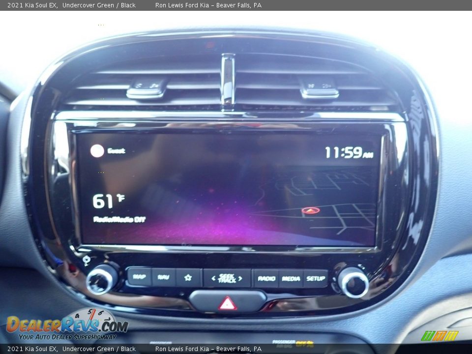 2021 Kia Soul EX Undercover Green / Black Photo #17