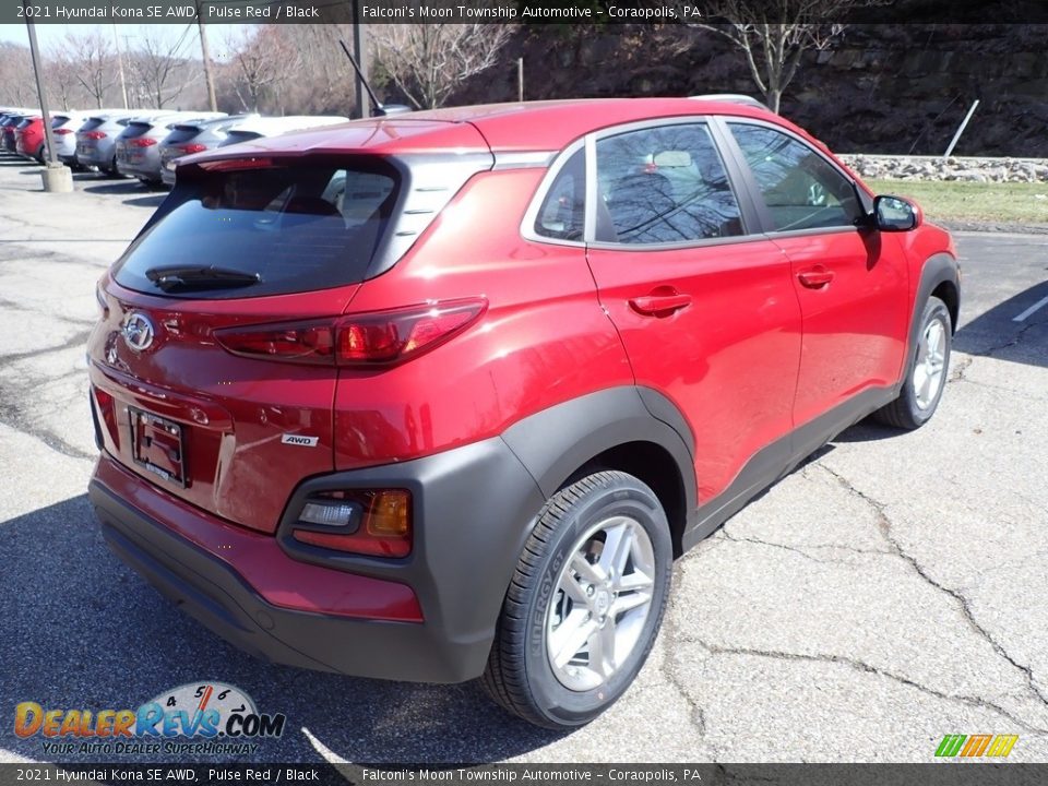 2021 Hyundai Kona SE AWD Pulse Red / Black Photo #2