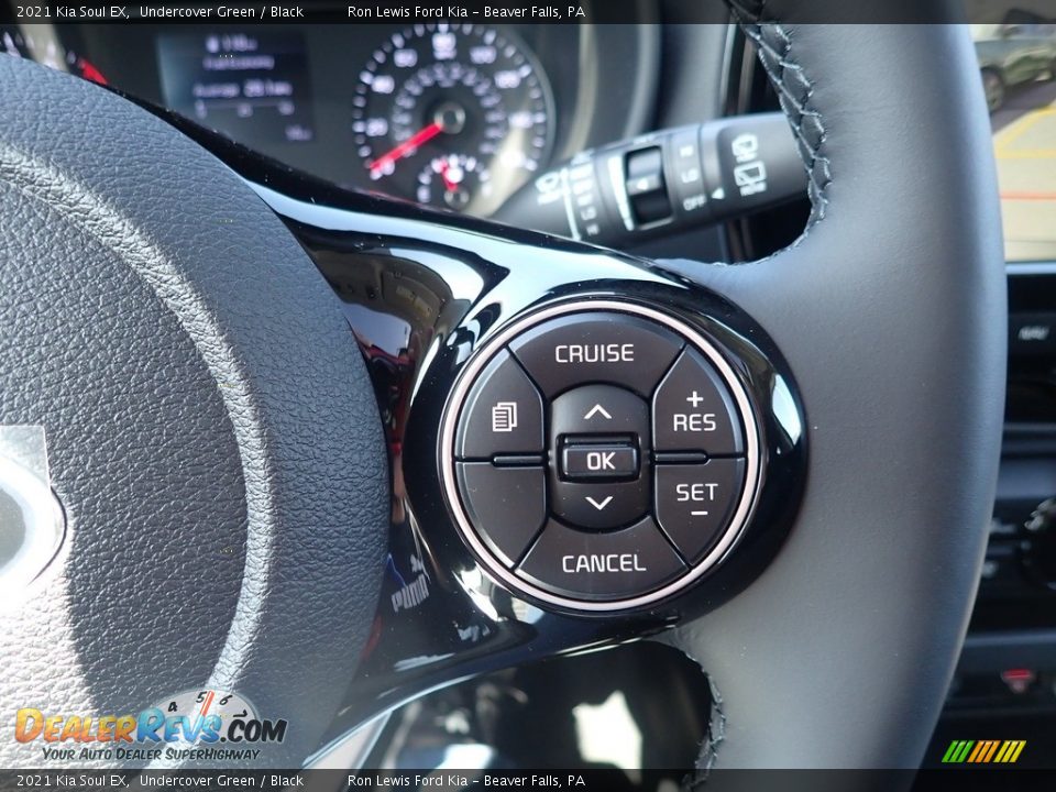 2021 Kia Soul EX Undercover Green / Black Photo #20