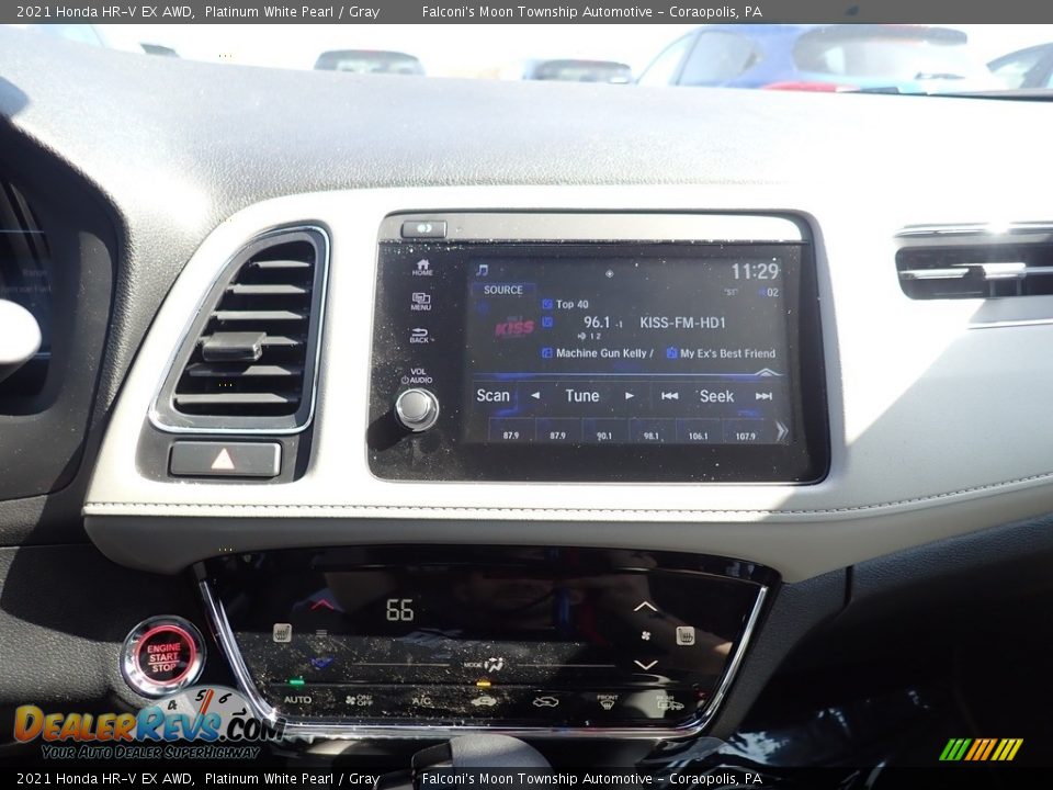 2021 Honda HR-V EX AWD Platinum White Pearl / Gray Photo #14