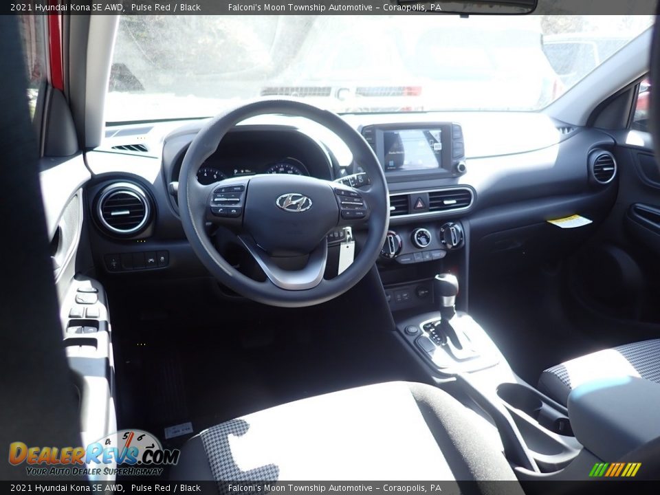2021 Hyundai Kona SE AWD Pulse Red / Black Photo #9