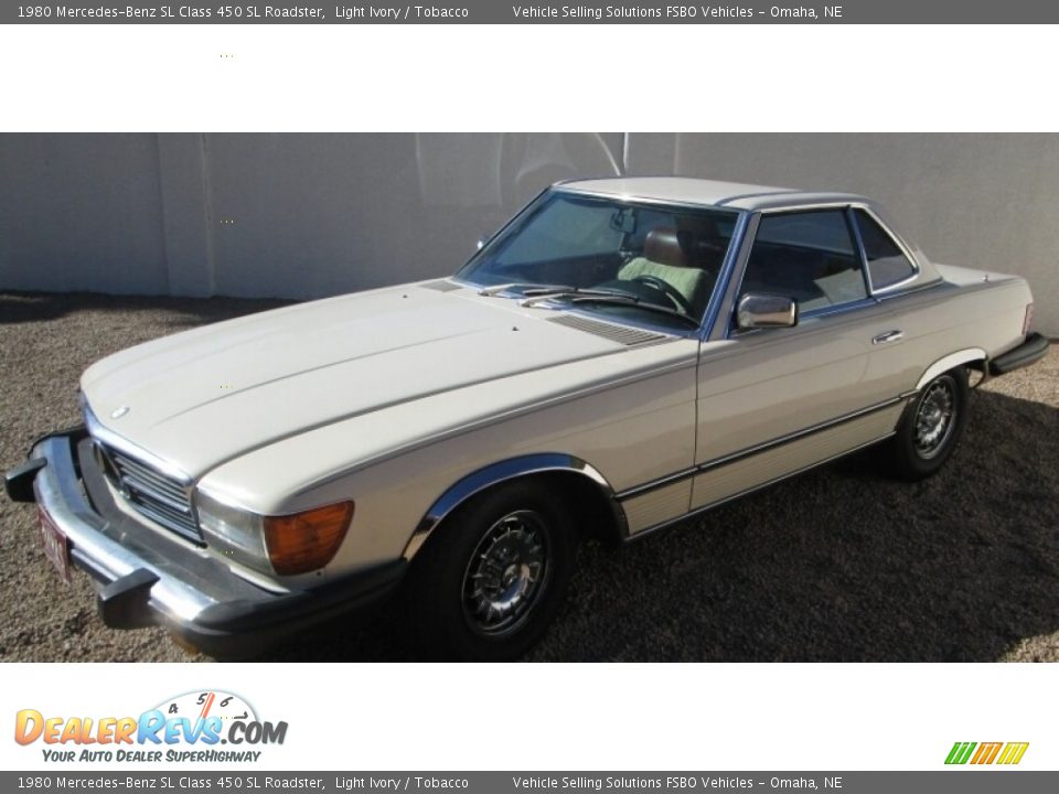 Light Ivory 1980 Mercedes-Benz SL Class 450 SL Roadster Photo #6