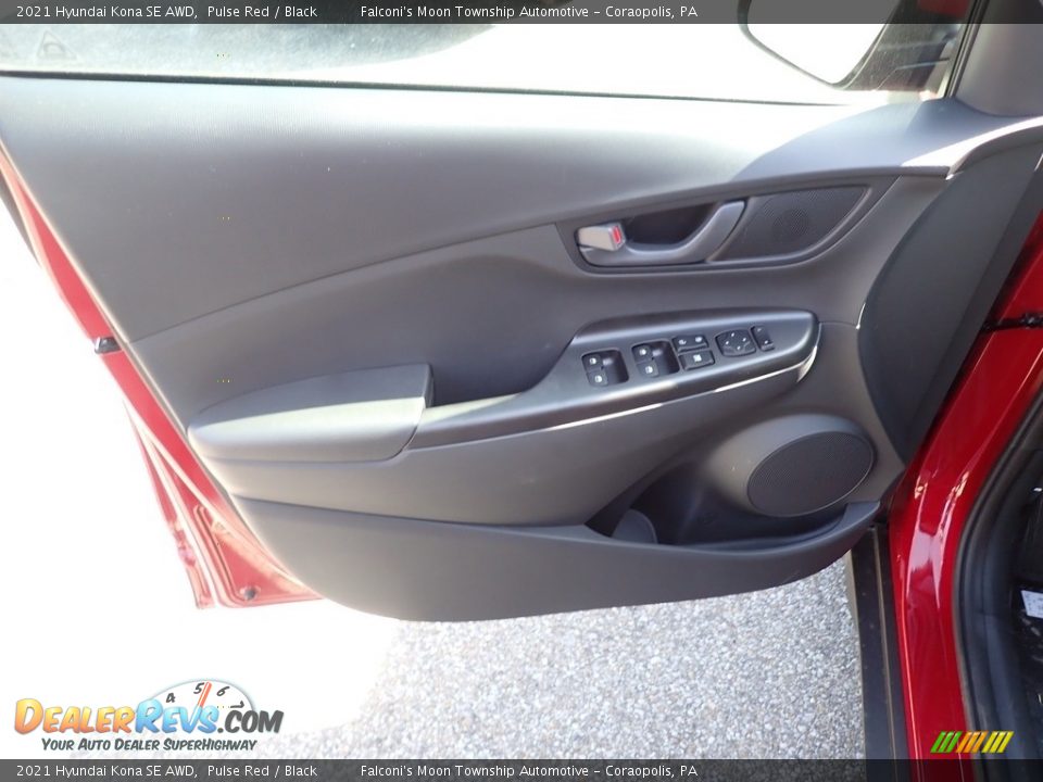 2021 Hyundai Kona SE AWD Pulse Red / Black Photo #10