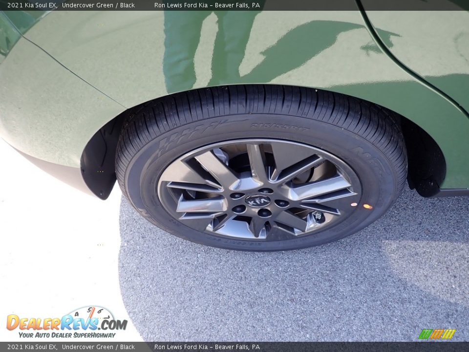 2021 Kia Soul EX Undercover Green / Black Photo #9