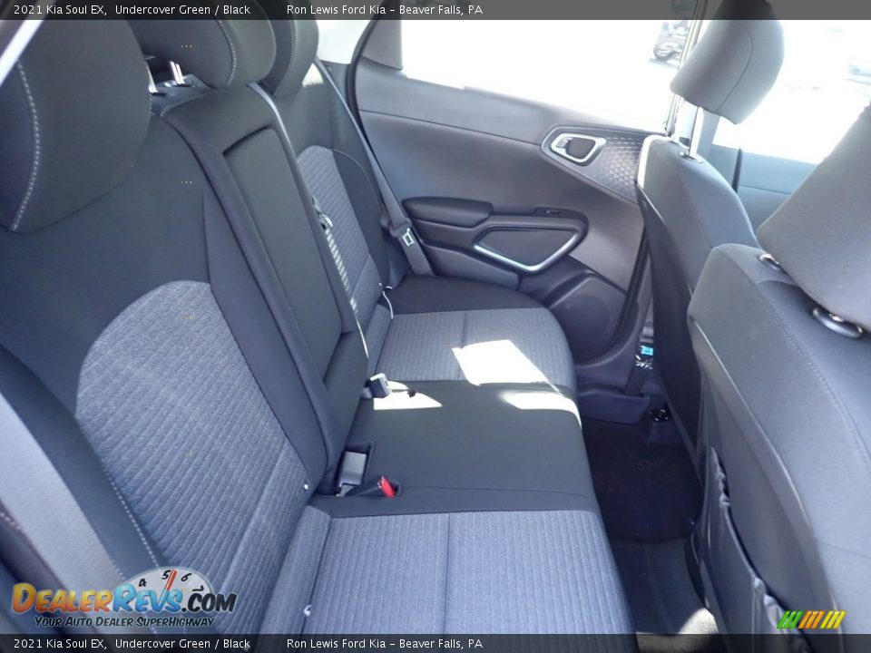 2021 Kia Soul EX Undercover Green / Black Photo #10