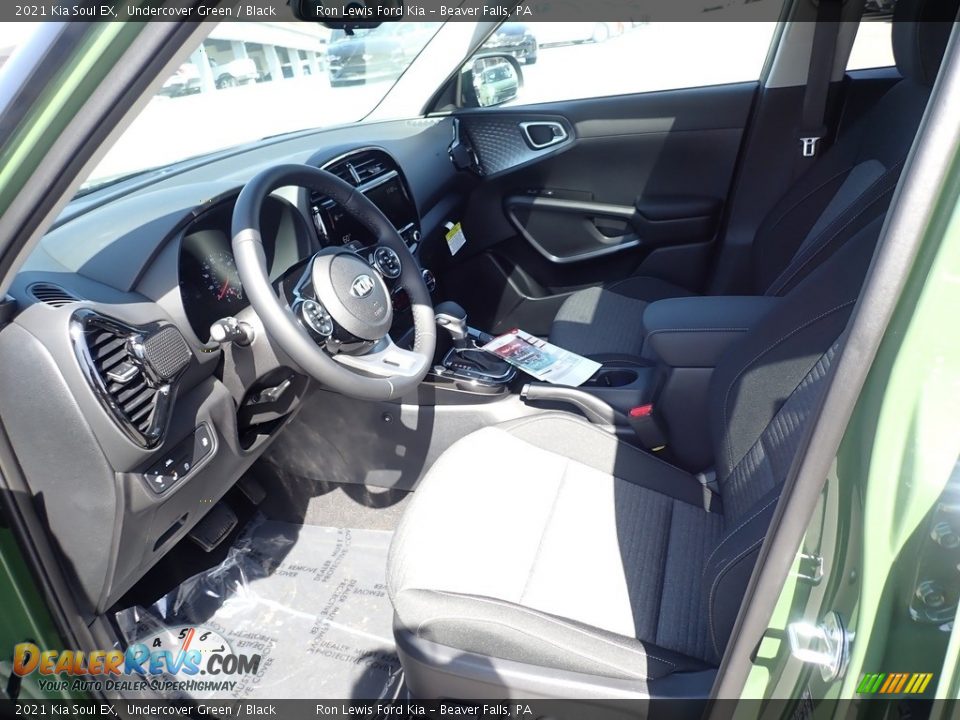 2021 Kia Soul EX Undercover Green / Black Photo #13