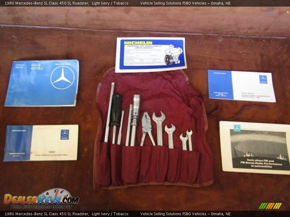 Tool Kit of 1980 Mercedes-Benz SL Class 450 SL Roadster Photo #14