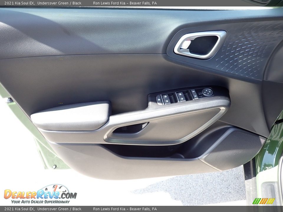 2021 Kia Soul EX Undercover Green / Black Photo #14