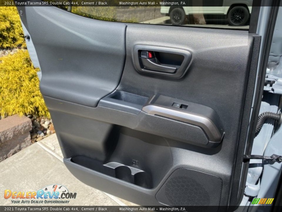Door Panel of 2021 Toyota Tacoma SR5 Double Cab 4x4 Photo #28