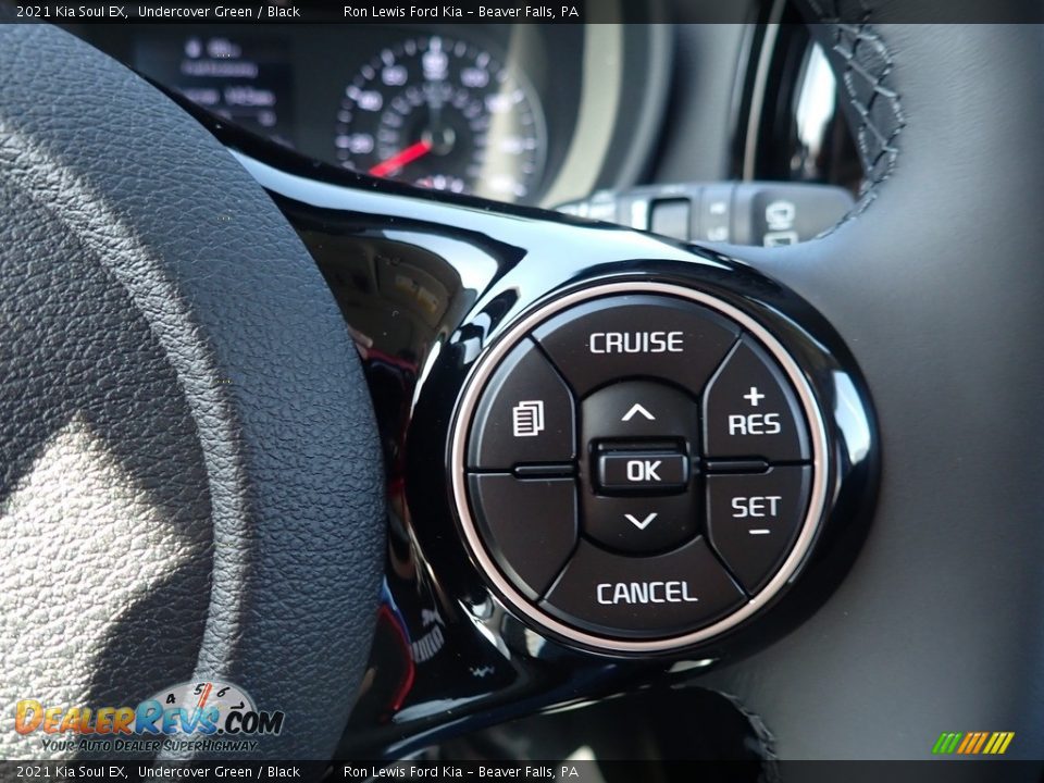 2021 Kia Soul EX Steering Wheel Photo #19