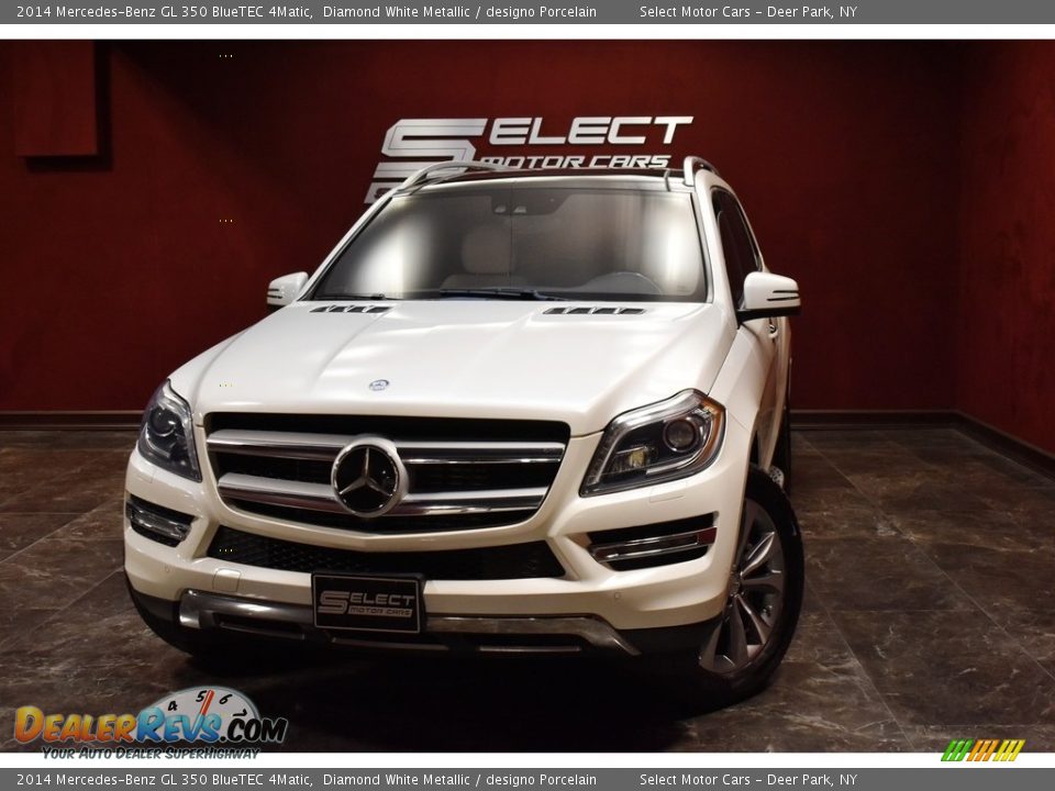 2014 Mercedes-Benz GL 350 BlueTEC 4Matic Diamond White Metallic / designo Porcelain Photo #1