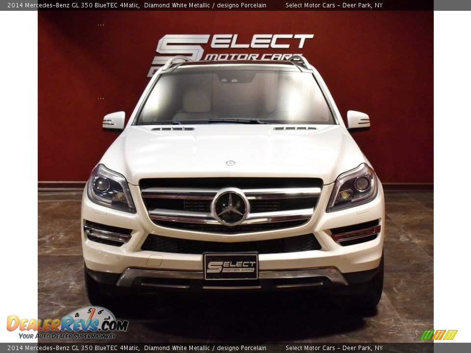 2014 Mercedes-Benz GL 350 BlueTEC 4Matic Diamond White Metallic / designo Porcelain Photo #2