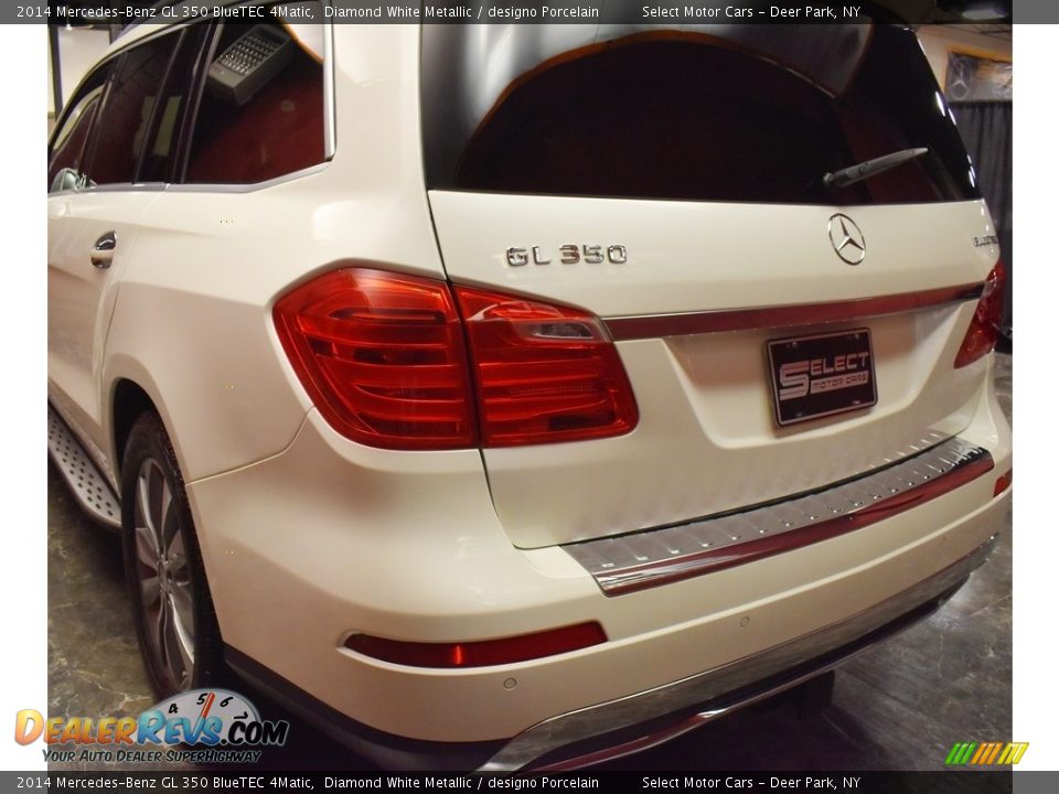 2014 Mercedes-Benz GL 350 BlueTEC 4Matic Diamond White Metallic / designo Porcelain Photo #6