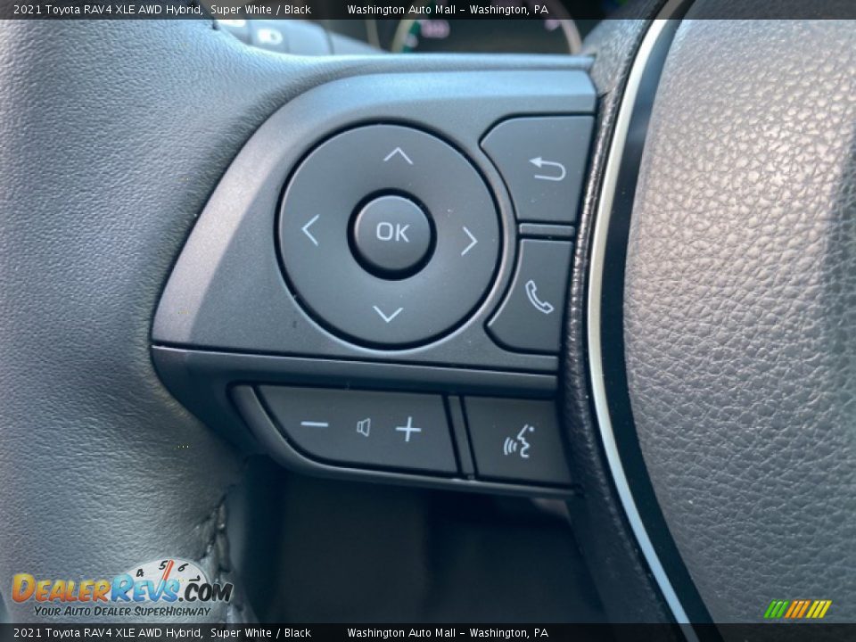 2021 Toyota RAV4 XLE AWD Hybrid Steering Wheel Photo #6