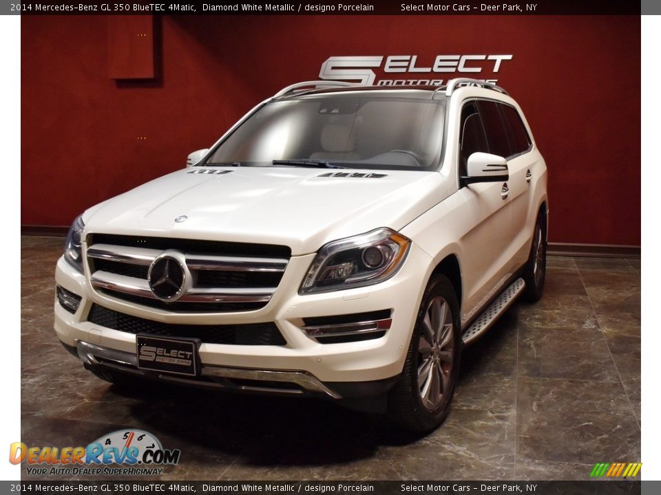 2014 Mercedes-Benz GL 350 BlueTEC 4Matic Diamond White Metallic / designo Porcelain Photo #7