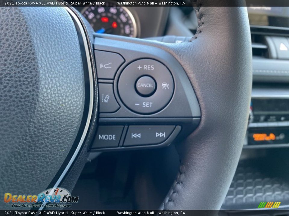 2021 Toyota RAV4 XLE AWD Hybrid Steering Wheel Photo #7