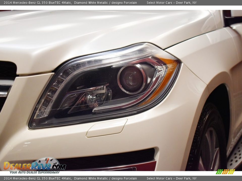 2014 Mercedes-Benz GL 350 BlueTEC 4Matic Diamond White Metallic / designo Porcelain Photo #8