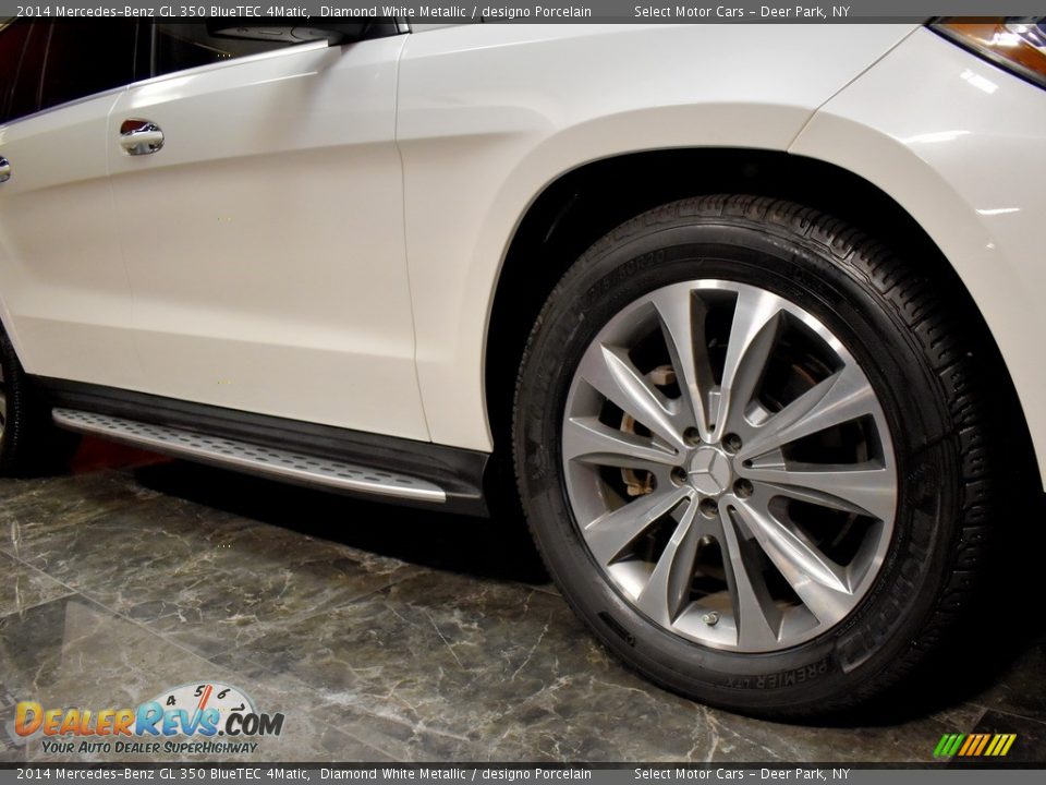 2014 Mercedes-Benz GL 350 BlueTEC 4Matic Diamond White Metallic / designo Porcelain Photo #10