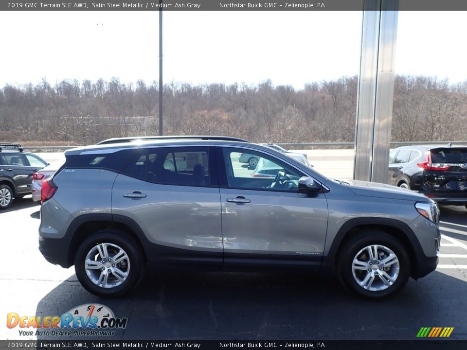 2019 GMC Terrain SLE AWD Satin Steel Metallic / Medium Ash Gray Photo #5