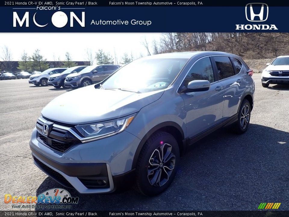 2021 Honda CR-V EX AWD Sonic Gray Pearl / Black Photo #1