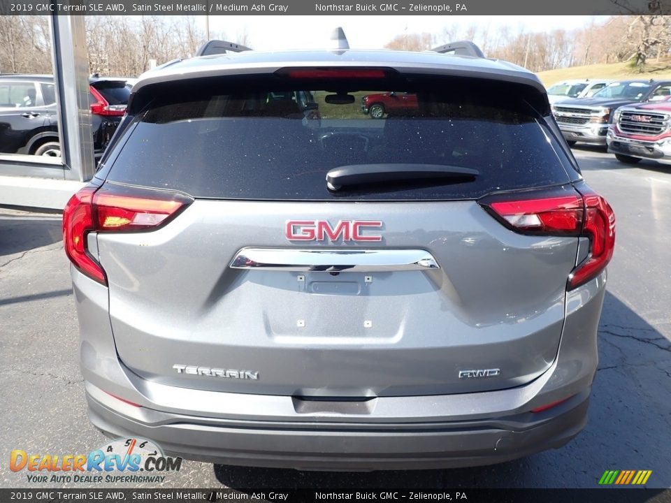 2019 GMC Terrain SLE AWD Satin Steel Metallic / Medium Ash Gray Photo #10