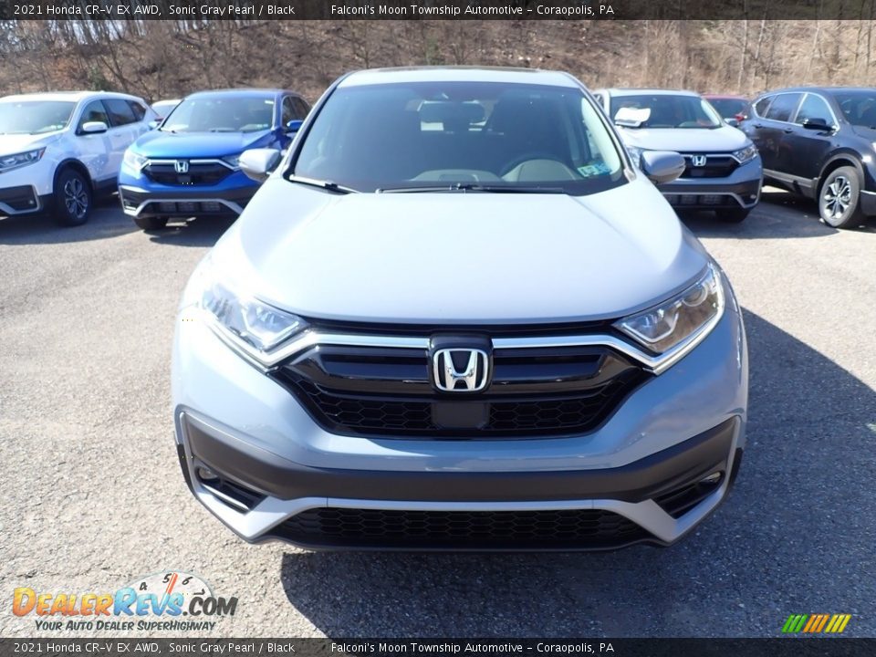 2021 Honda CR-V EX AWD Sonic Gray Pearl / Black Photo #6