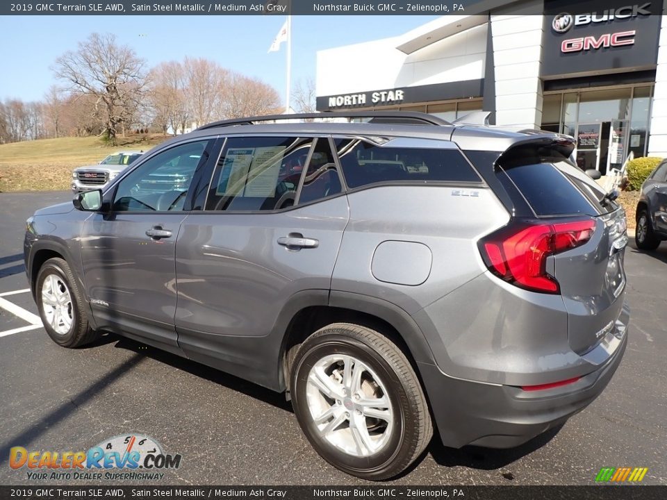 2019 GMC Terrain SLE AWD Satin Steel Metallic / Medium Ash Gray Photo #13