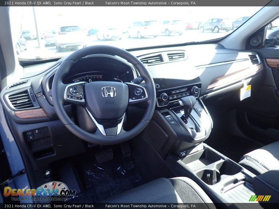 2021 Honda CR-V EX AWD Sonic Gray Pearl / Black Photo #10