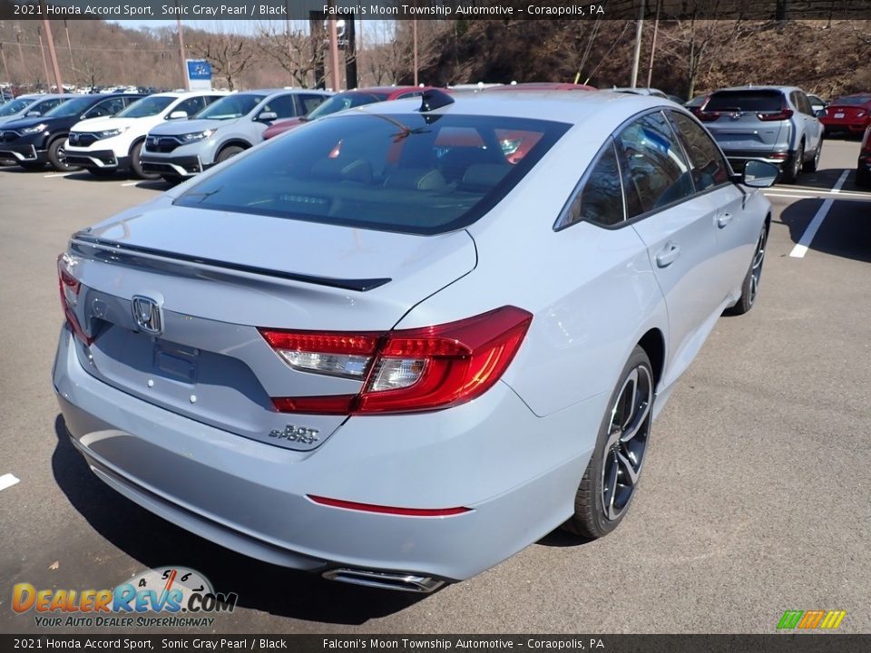 2021 Honda Accord Sport Sonic Gray Pearl / Black Photo #4