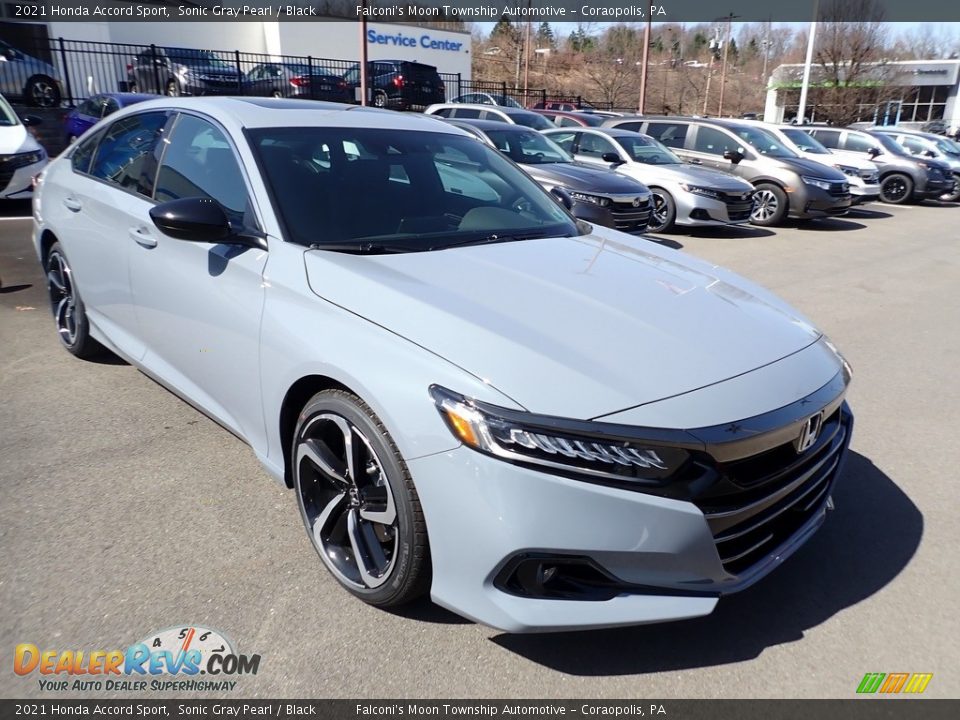 2021 Honda Accord Sport Sonic Gray Pearl / Black Photo #5