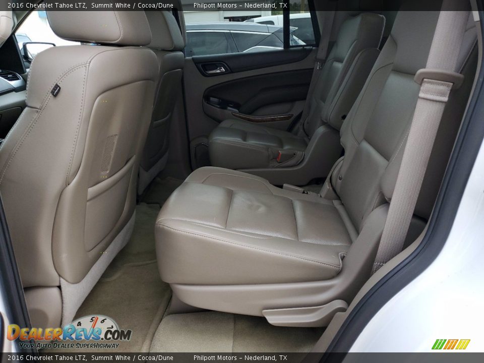 Rear Seat of 2016 Chevrolet Tahoe LTZ Photo #6