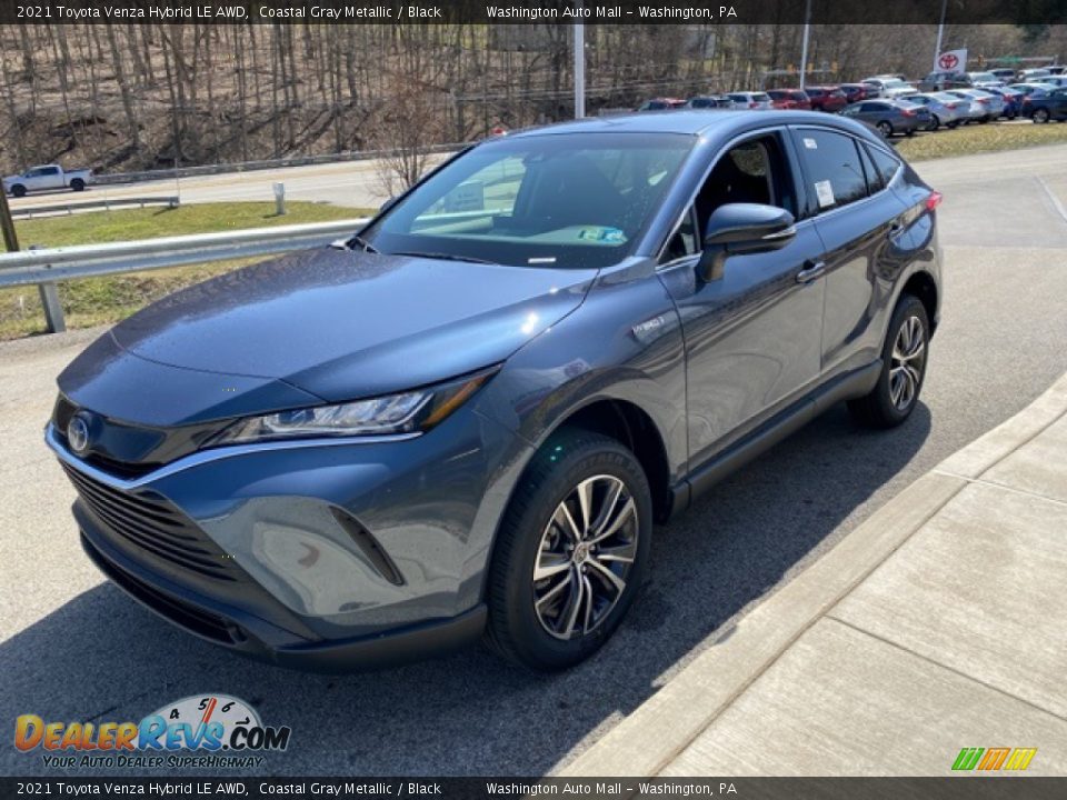 2021 Toyota Venza Hybrid LE AWD Coastal Gray Metallic / Black Photo #12