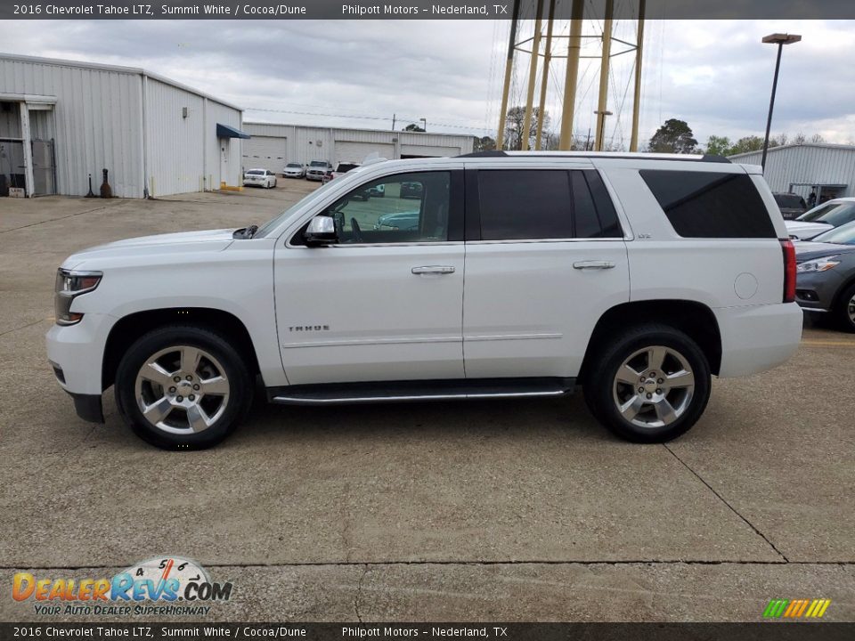 Summit White 2016 Chevrolet Tahoe LTZ Photo #7