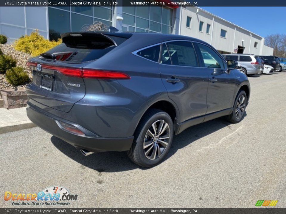 2021 Toyota Venza Hybrid LE AWD Coastal Gray Metallic / Black Photo #13