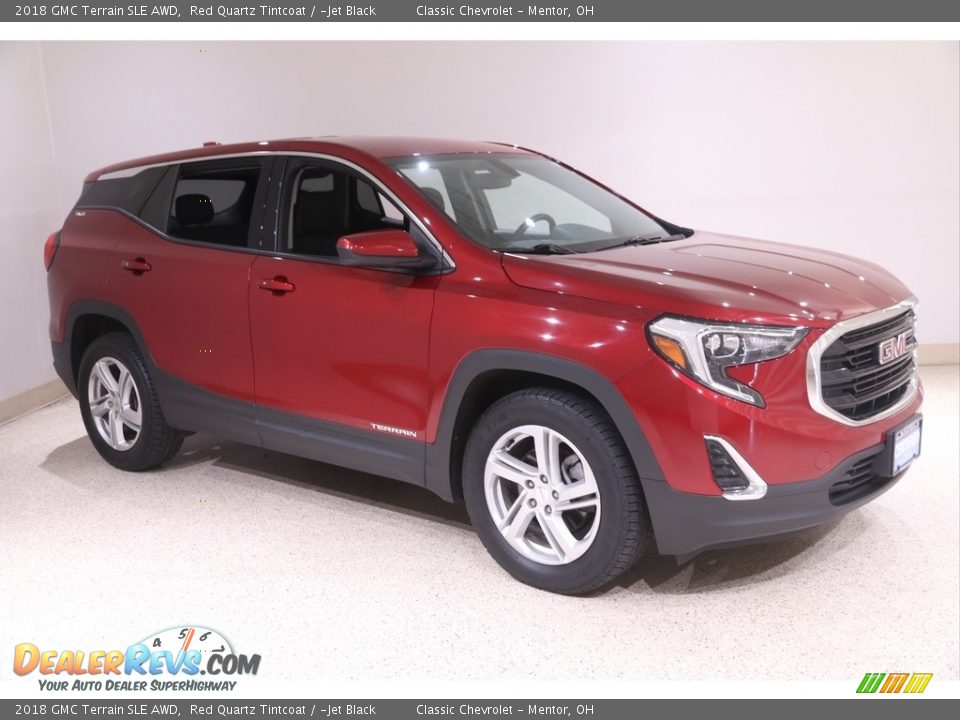 2018 GMC Terrain SLE AWD Red Quartz Tintcoat / ­Jet Black Photo #1