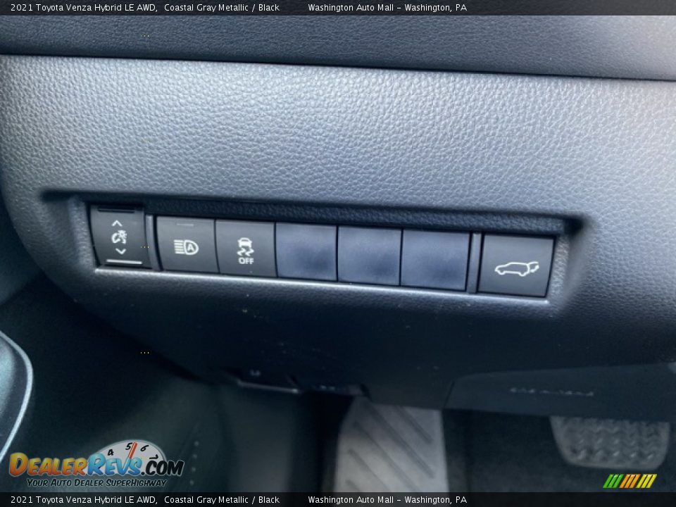 2021 Toyota Venza Hybrid LE AWD Coastal Gray Metallic / Black Photo #18
