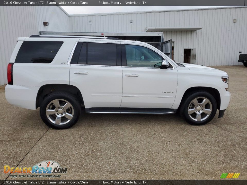 Summit White 2016 Chevrolet Tahoe LTZ Photo #12