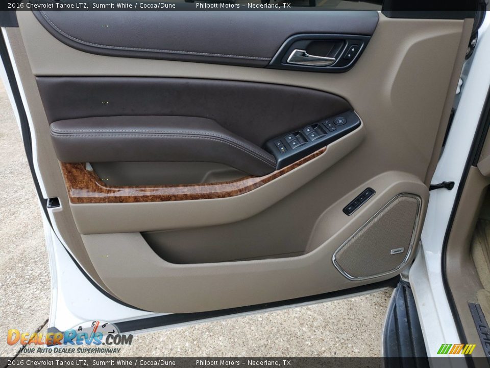 Door Panel of 2016 Chevrolet Tahoe LTZ Photo #13