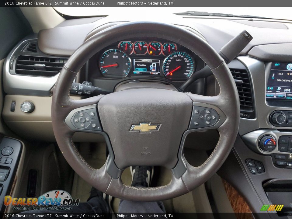 2016 Chevrolet Tahoe LTZ Steering Wheel Photo #15