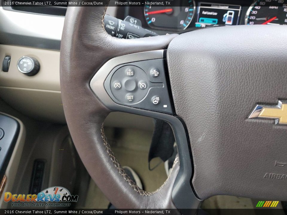 2016 Chevrolet Tahoe LTZ Steering Wheel Photo #16